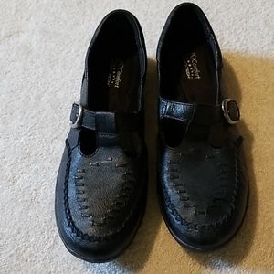 Black loafers size 9.5